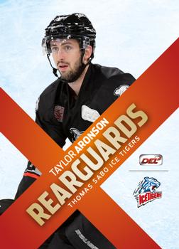 2018-19 Playercards (DEL) - Rearguards #DEL-RG11 Taylor Aronson Front