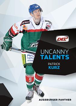 2014-15 Playercards Premium Serie 1 (DEL) - Uncanny Talents #DEL-UT01 Patrick Kurz Front