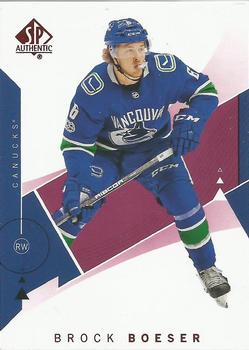 2018-19 SP Authentic - Limited Red #3 Brock Boeser Front