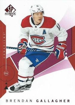 2018-19 SP Authentic - Limited Red #33 Brendan Gallagher Front