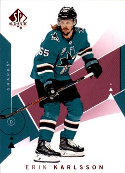 2018-19 SP Authentic - Limited Red #55 Erik Karlsson Front