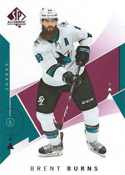2018-19 SP Authentic - Limited Red #74 Brent Burns Front