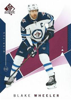 2018-19 SP Authentic - Limited Red #77 Blake Wheeler Front
