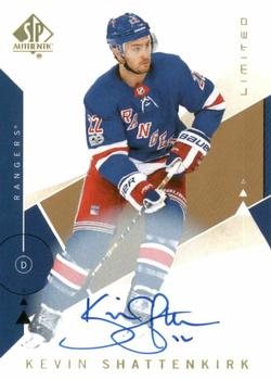 2018-19 SP Authentic - Limited Autographs #9 Kevin Shattenkirk Front