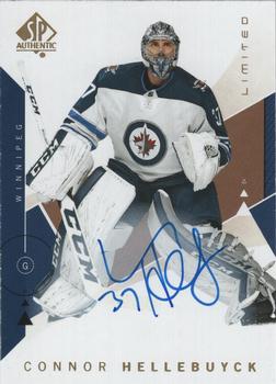 2018-19 SP Authentic - Limited Autographs #28 Connor Hellebuyck Front