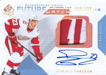 2018-19 SP Authentic - Limited Future Watch Autographed Patches #157 Dominic Turgeon Front