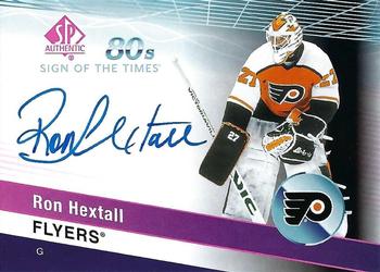 2018-19 SP Authentic - Sign of the Times 80s #ST80-RH Ron Hextall Front