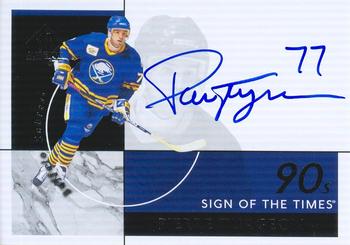 2018-19 SP Authentic - Sign of the Times 90s #ST90-PT Pierre Turgeon Front