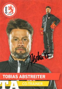 2017-18 Dusseldorfer EG Postcards #NNO Tobias Abstreiter Front