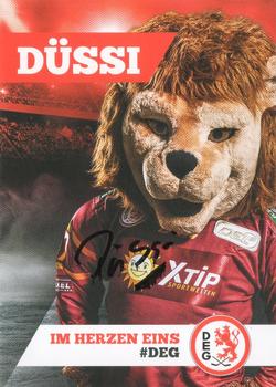 2018-19 Dusseldorfer EG Postcards #NNO Düssi Front
