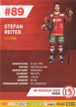 2018-19 Dusseldorfer EG Postcards #NNO Stefan Reiter Back