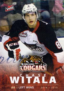 2014-15 Prince George Cougars (WHL) #6 Chase Witala Front