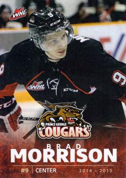 2014-15 Prince George Cougars (WHL) #7 Brad Morrison Front