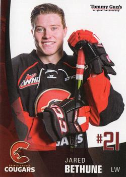 2017-18 Tommy Gun's Prince George Cougars (WHL) #16 Jared Bethune Front
