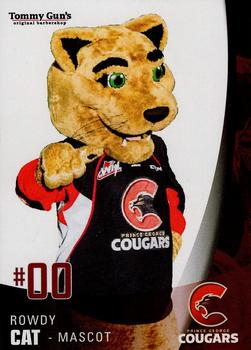 2017-18 Tommy Gun's Prince George Cougars (WHL) #27 Rowdy Cat Front