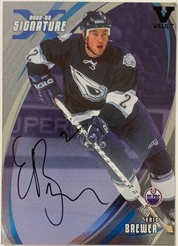 2015-16 In The Game Final Vault - 2002-03 Be a Player Signature Series Autographs (Black Vault Stamp) #44 Eric Brewer Front