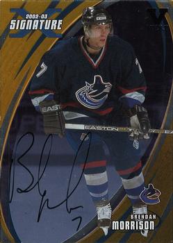 2015-16 In The Game Final Vault - 2002-03 Be A Player Signature Series - Autographs Gold (Black Vault Stamp) #56 Brendan Morrison Front