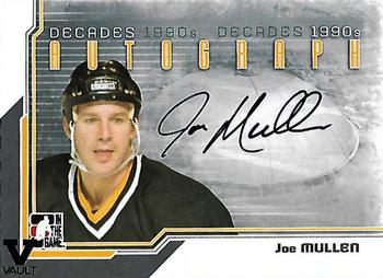 2015-16 In The Game Final Vault - 2013-14 In The Game Decades 1990s - Autographs (Black Vault Stamp) #A-JM Joe Mullen Front