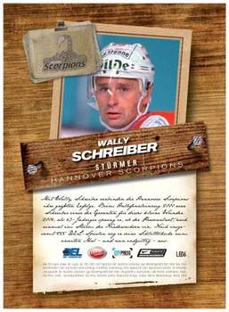 2008-09 Playercards (DEL) - Legends #LE6 Wallace Schreiber Back