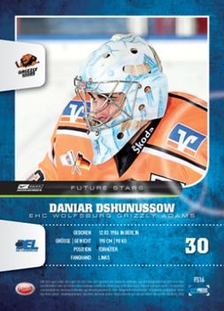 2008-09 Playercards (DEL) - Future Stars #FS16 Daniar Dshunussow Back