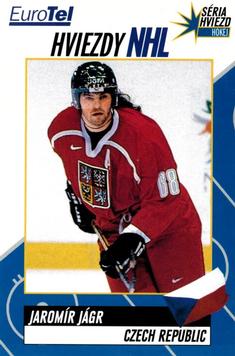 1998-99 EuroTel Hviezdy NHL #NNO Jaromir Jagr Front