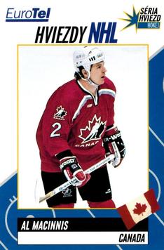 1998-99 EuroTel Hviezdy NHL #NNO Al MacInnis Front