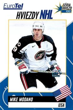 1998-99 EuroTel Hviezdy NHL #NNO Mike Modano Front