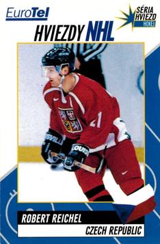 1998-99 EuroTel Hviezdy NHL #NNO Robert Reichel Front