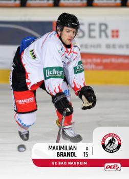 2018-19 Playercards (DEL2) #13 Maximilian Brandl Front