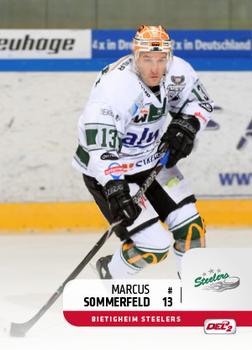 2018-19 Playercards (DEL2) #28 Marcus Sommerfeld Front