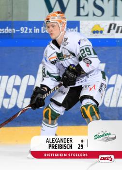 2018-19 Playercards (DEL2) #DEL2-029 Alexander Preibisch Front