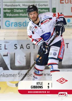 2018-19 Playercards (DEL2) #49 Kyle Gibbons Front