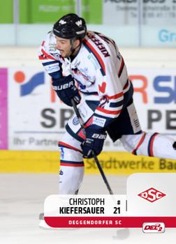 2018-19 Playercards (DEL2) #54 Christoph Kiefersauer Front