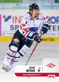 2018-19 Playercards (DEL2) #56 René Röthke Front