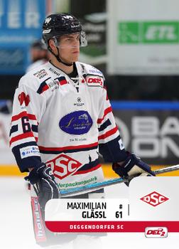 2018-19 Playercards (DEL2) #60 Maximilian Gläessl Front
