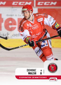 2018-19 Playercards (DEL2) #76 Dominik Walsh Front