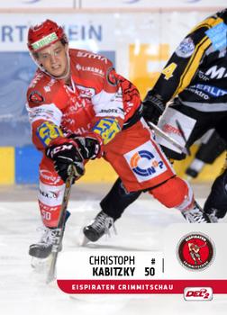 2018-19 Playercards (DEL2) #81 Christoph Kabitzky Front