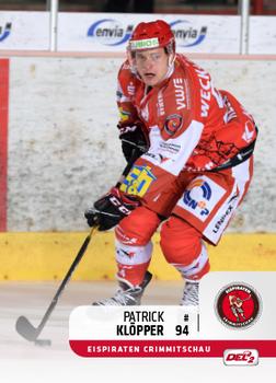 2018-19 Playercards (DEL2) #84 Patrick Klöpper Front