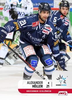2018-19 Playercards (DEL2) #DEL2-102 Alexander Höller Front