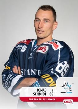 2018-19 Playercards (DEL2) #DEL2-103 Tomas Schmidt Front