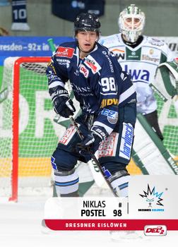 2018-19 Playercards (DEL2) #112 Niklas Postel Front