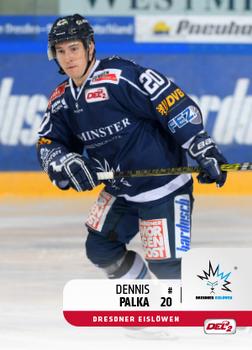 2018-19 Playercards (DEL2) #113 Dennis Palka Front
