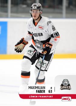 2018-19 Playercards (DEL2) #123 Maximilian Faber Front