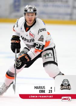 2018-19 Playercards (DEL2) #134 Marius Erk Front