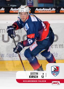 2018-19 Playercards (DEL2) #150 Justin Kirsch Front