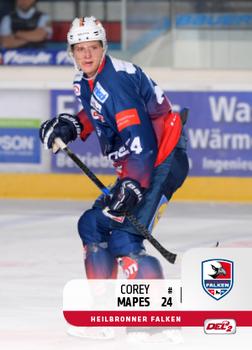 2018-19 Playercards (DEL2) #151 Corey Mapes Front