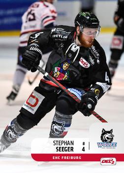 2018-19 Playercards (DEL2) #175 Stephan Seeger Front