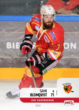 2018-19 Playercards (DEL2) #188 Sami Blomqvist Front