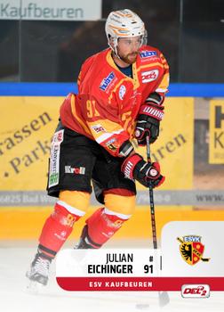 2018-19 Playercards (DEL2) #189 Julian Eichinger Front