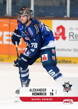 2018-19 Playercards (DEL2) #DEL2-214 Alexander Heinrich Front